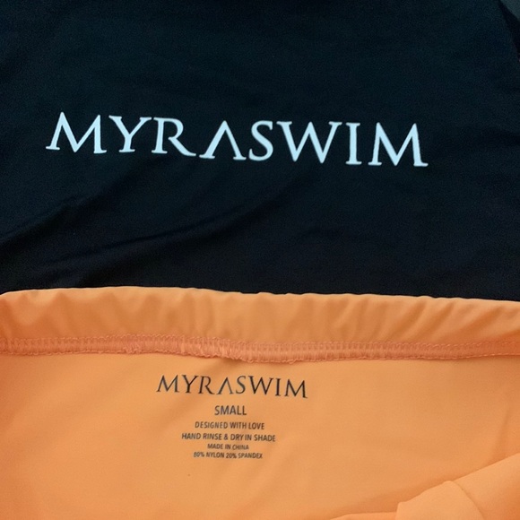 Myra Swim bandeau top.. size small - Picture 2 of 4